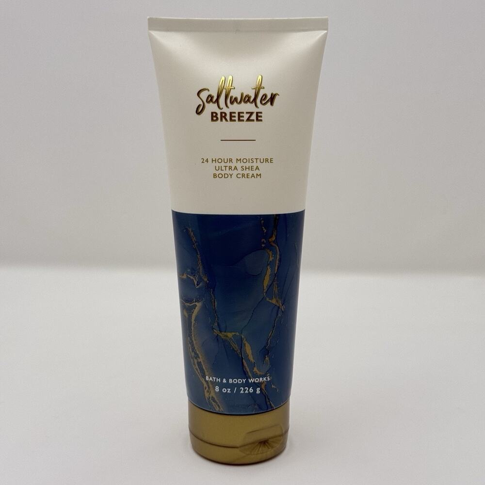 Bath and Body Works Saltwater Breeze Ultra Shea Body Cream 8 oz New